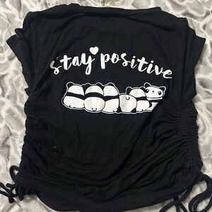 French Pastry Black Tee